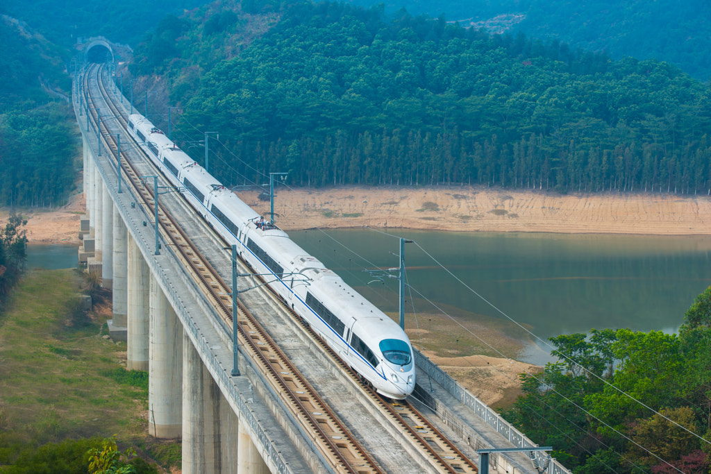 High speed train by asean leung on 500px.com