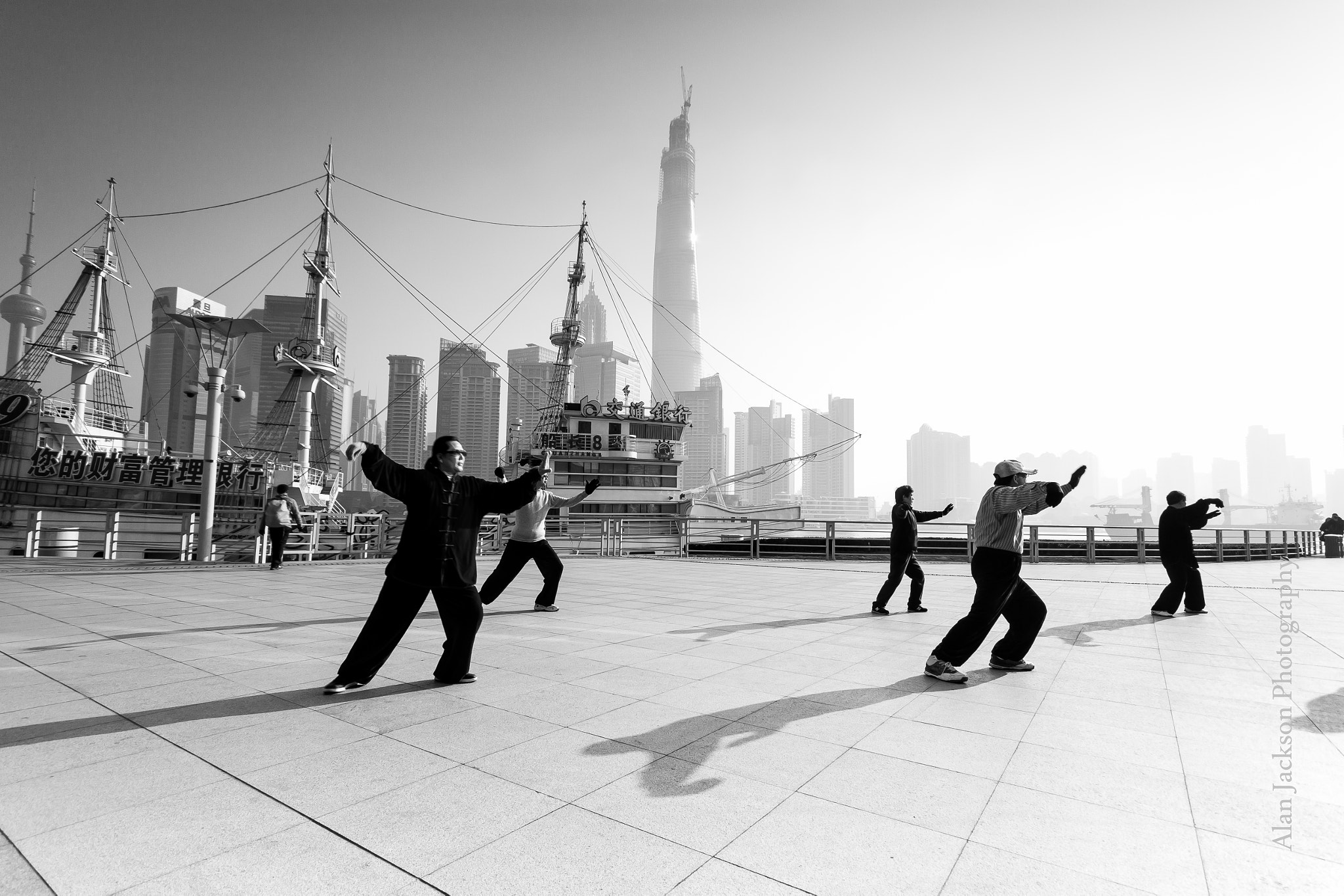 Tai Chi, The Bund, Shanghai