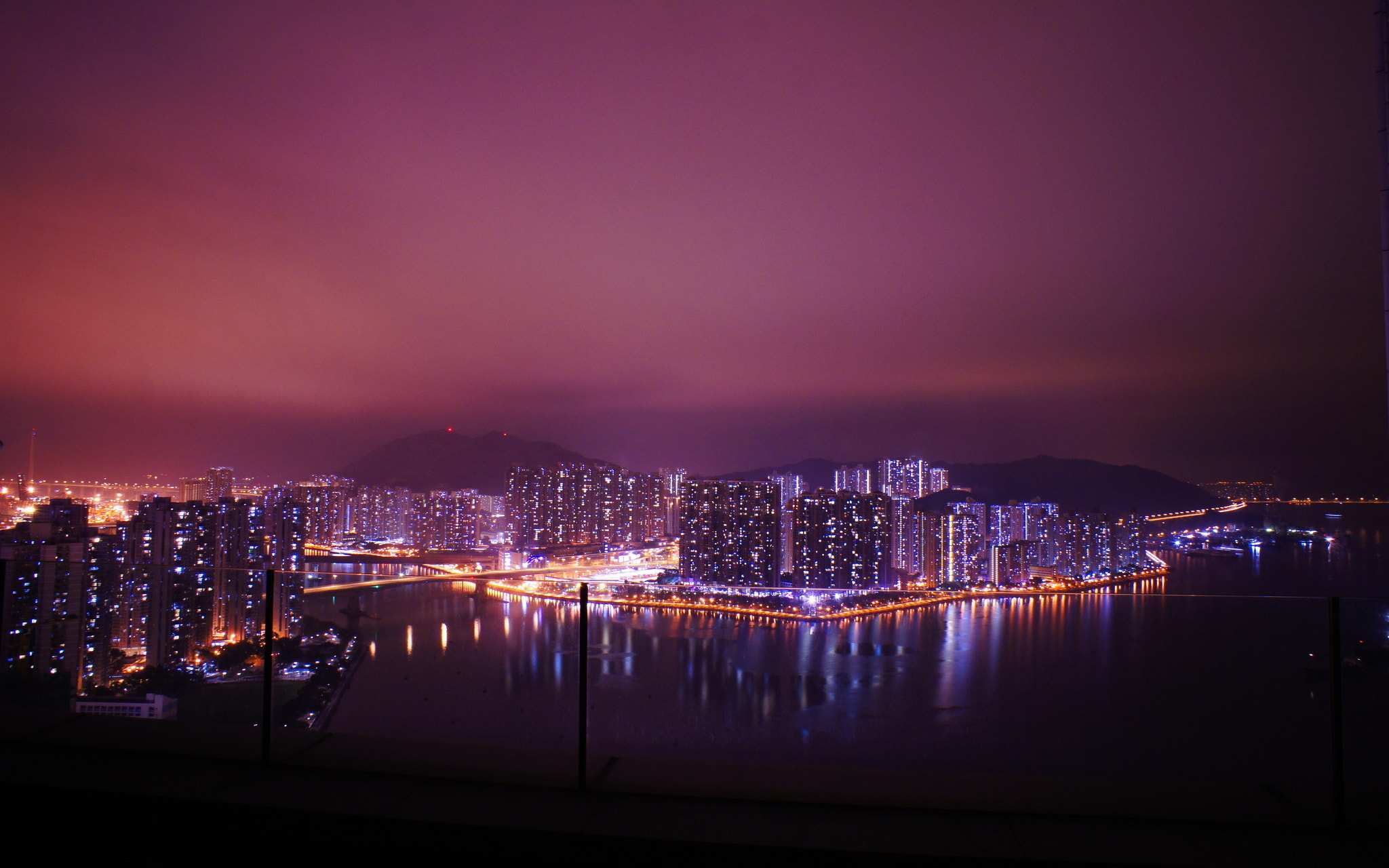 hk night view