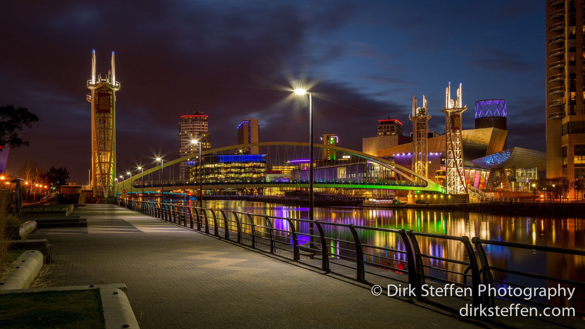 Millenium Bridge, MediaCityUK, Manchester