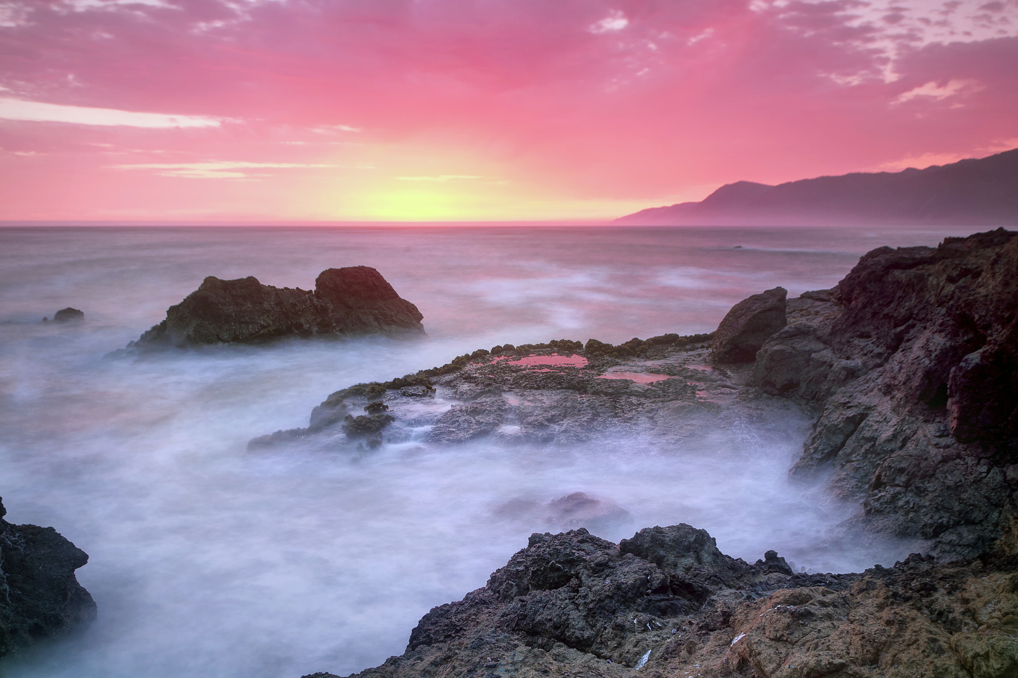 Sunset at Shelter Cove