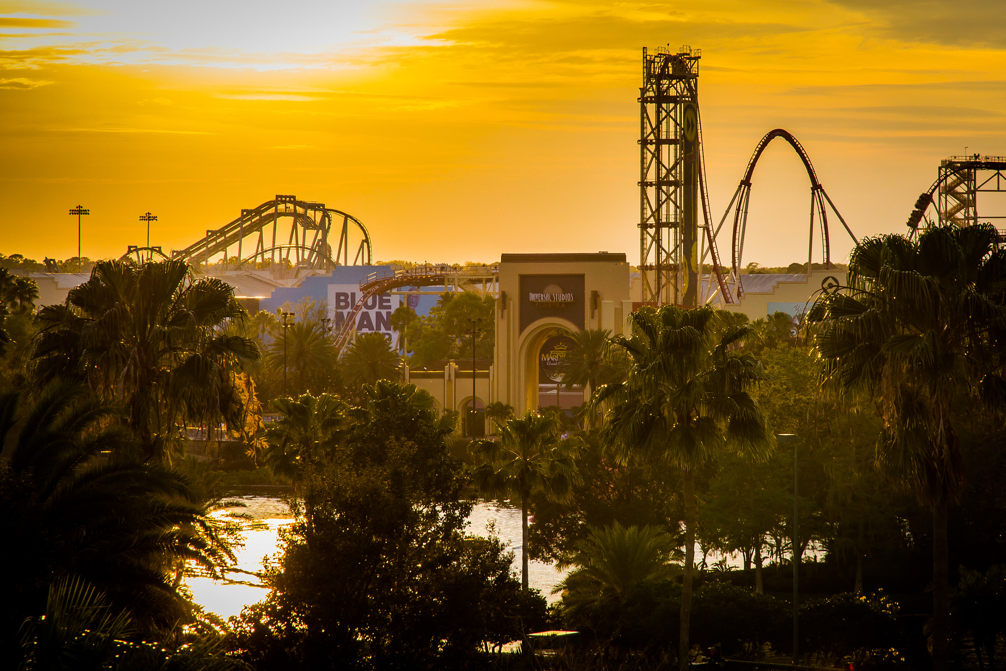 Sunset on Universal