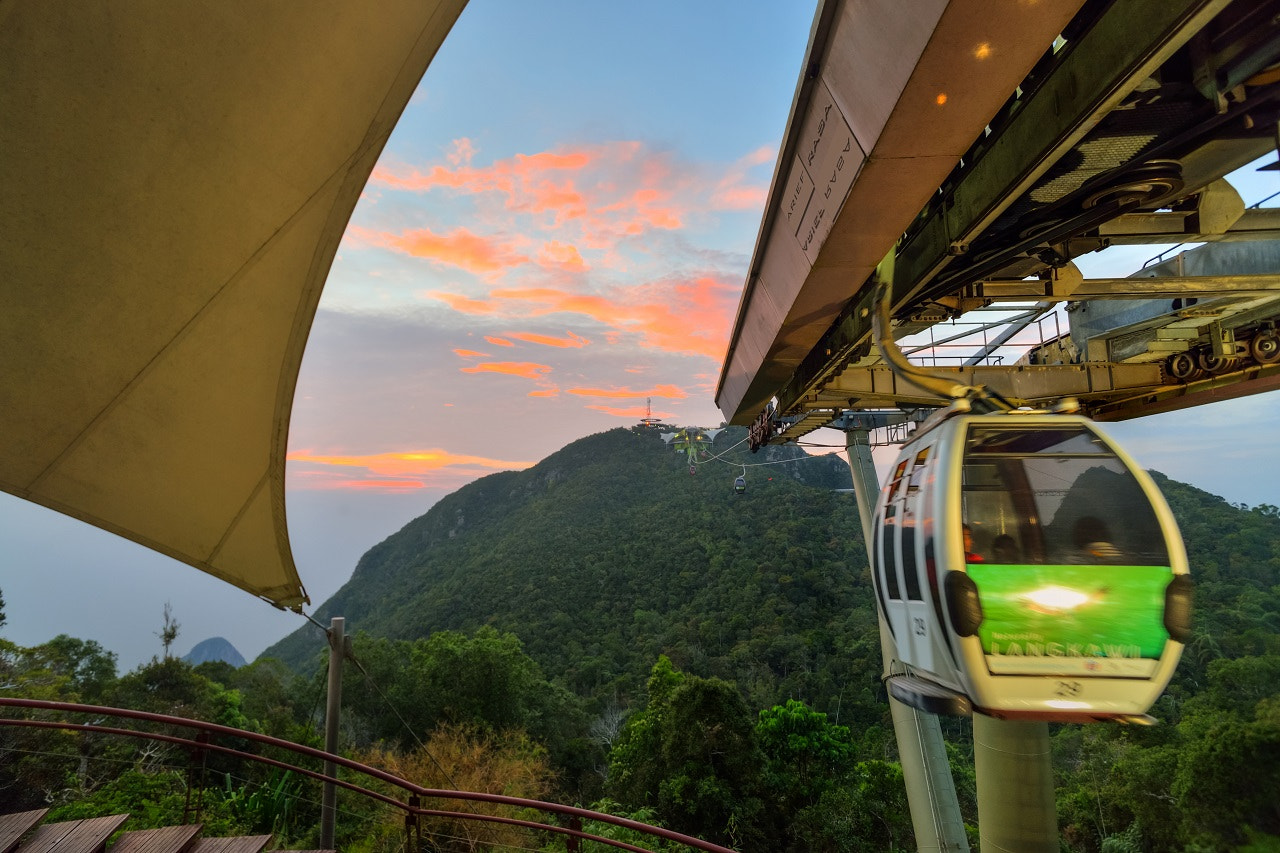 Gunung Mat Chinchang Sunset