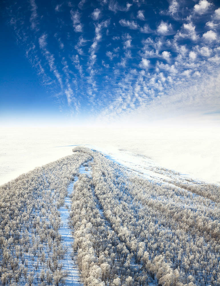 Frosty landscape, the top view by Vladimir Melnikov on 500px.com