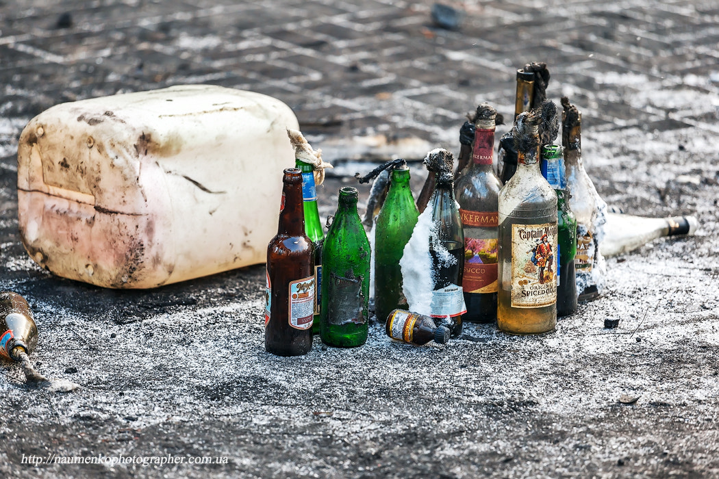 Kiev.Grushevskogo.Symbols of the revolution-5.