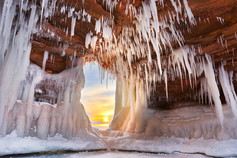 Apostle Islands Ice Caves by Yanbing Shi - Outdoors Adventure Travel