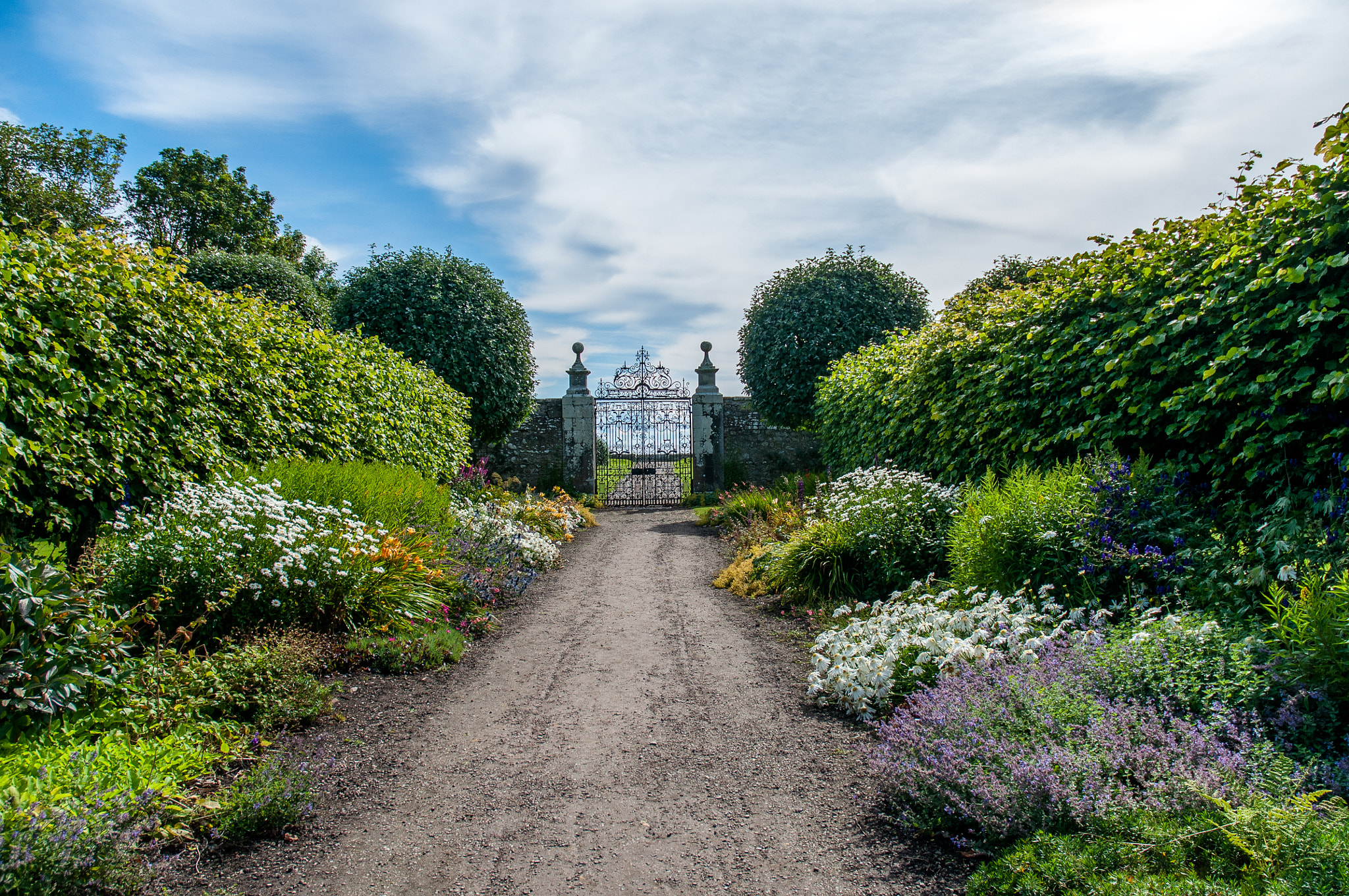 Castle Garden Path
