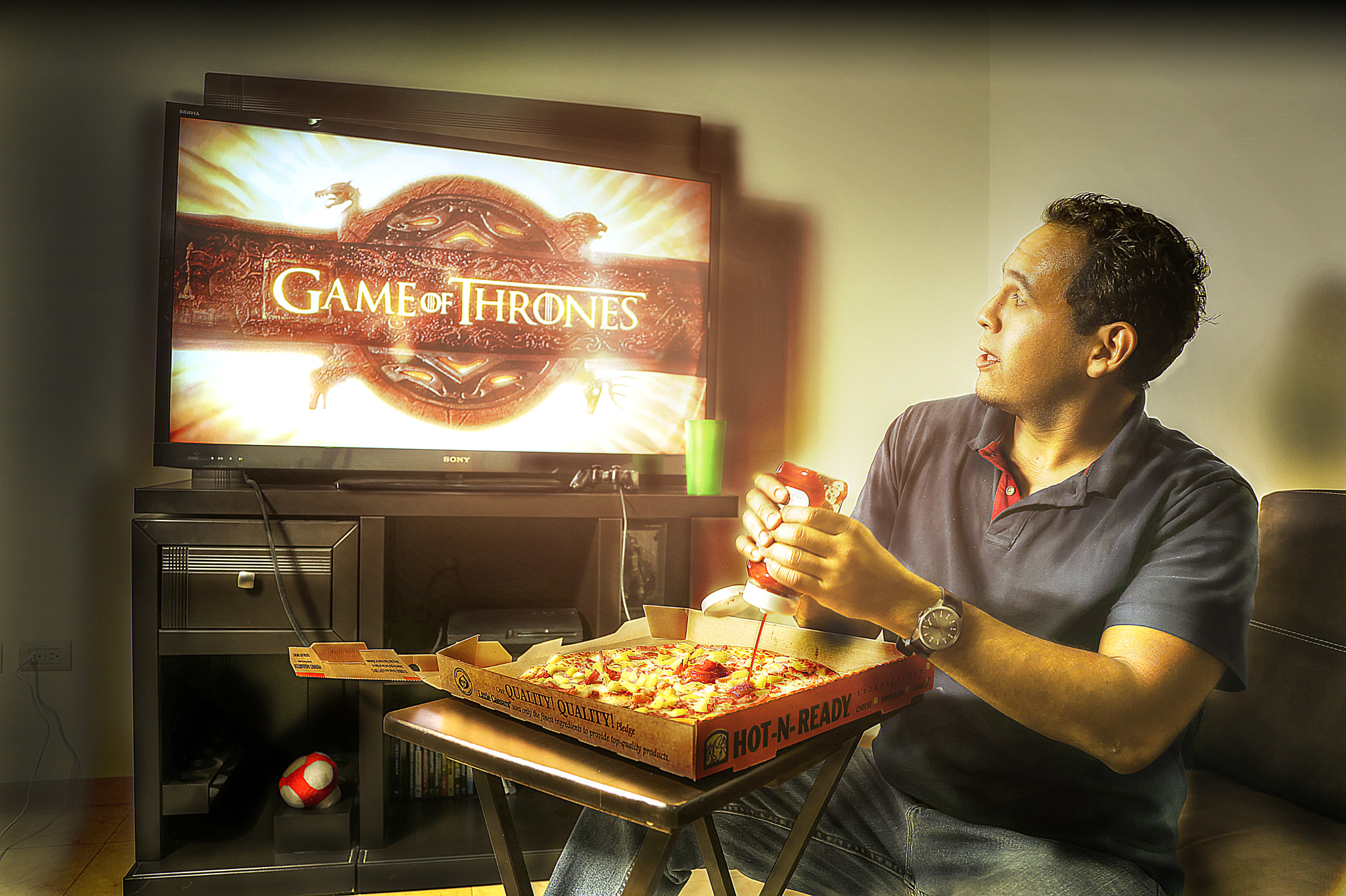 GAME OF THRONES & PIZZA