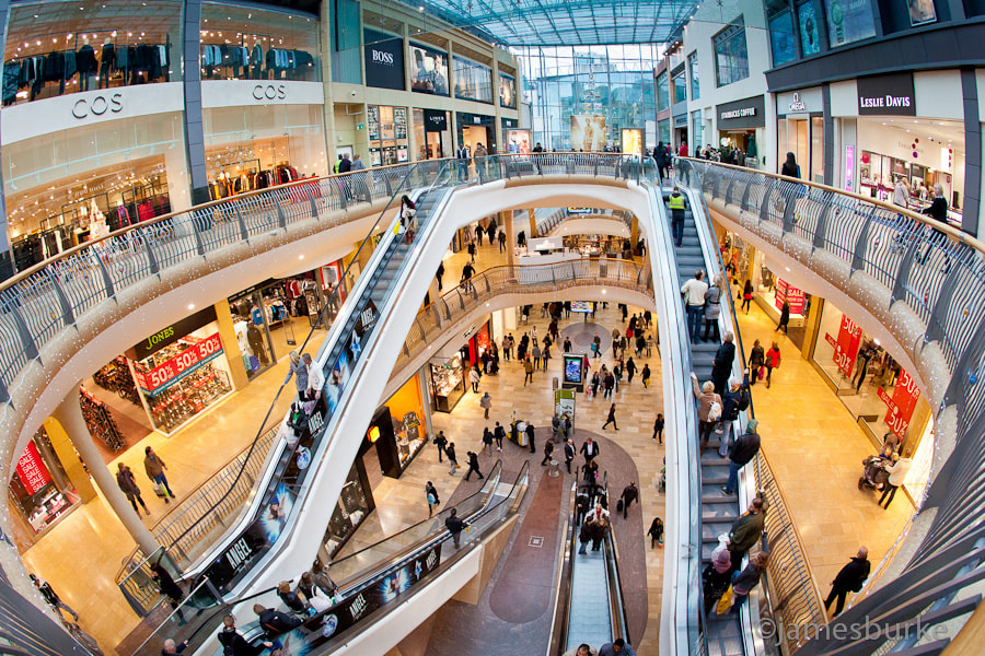 Shopping Mall Birmingham England by James Burke / 500px