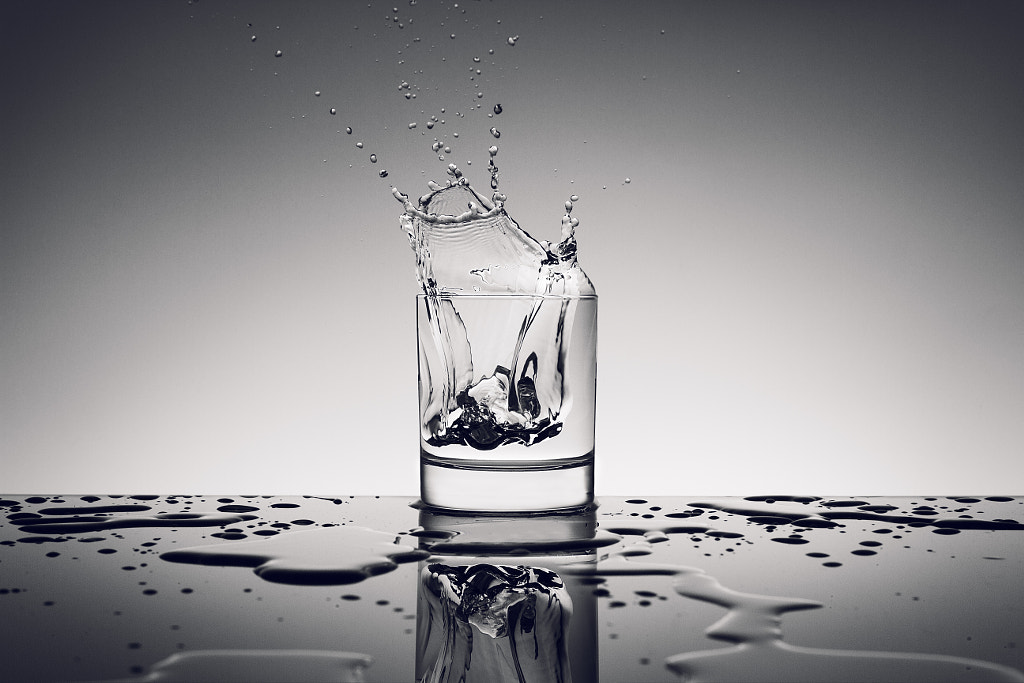 Splashes in glass by Andrey Mikhaylov on 500px.com