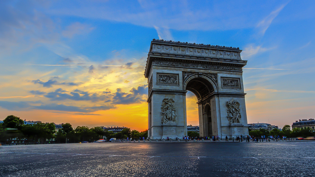 Photograph Arc De Triomphe 7 by John Velocci on 500px