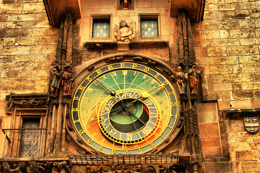Photograph Prague astronomical clock by Nataliya Kalinina on 500px