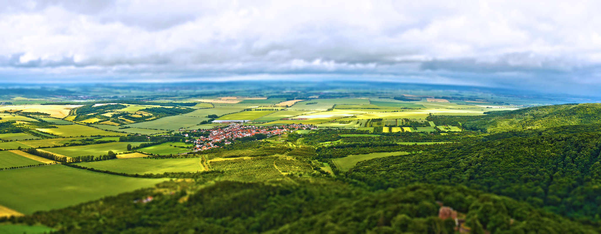 Thüringen vom Kyffhäuser