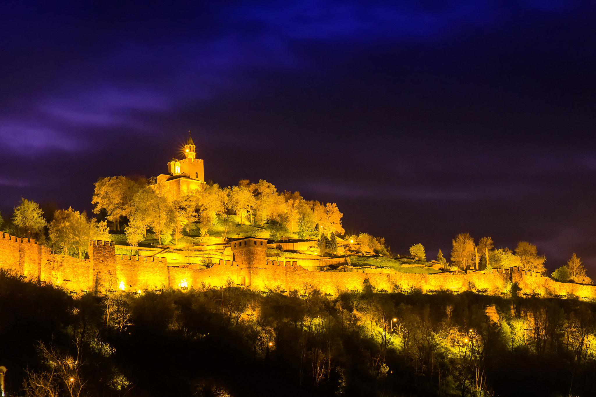 Tsarevets Fortress In Veliko Tarnovo