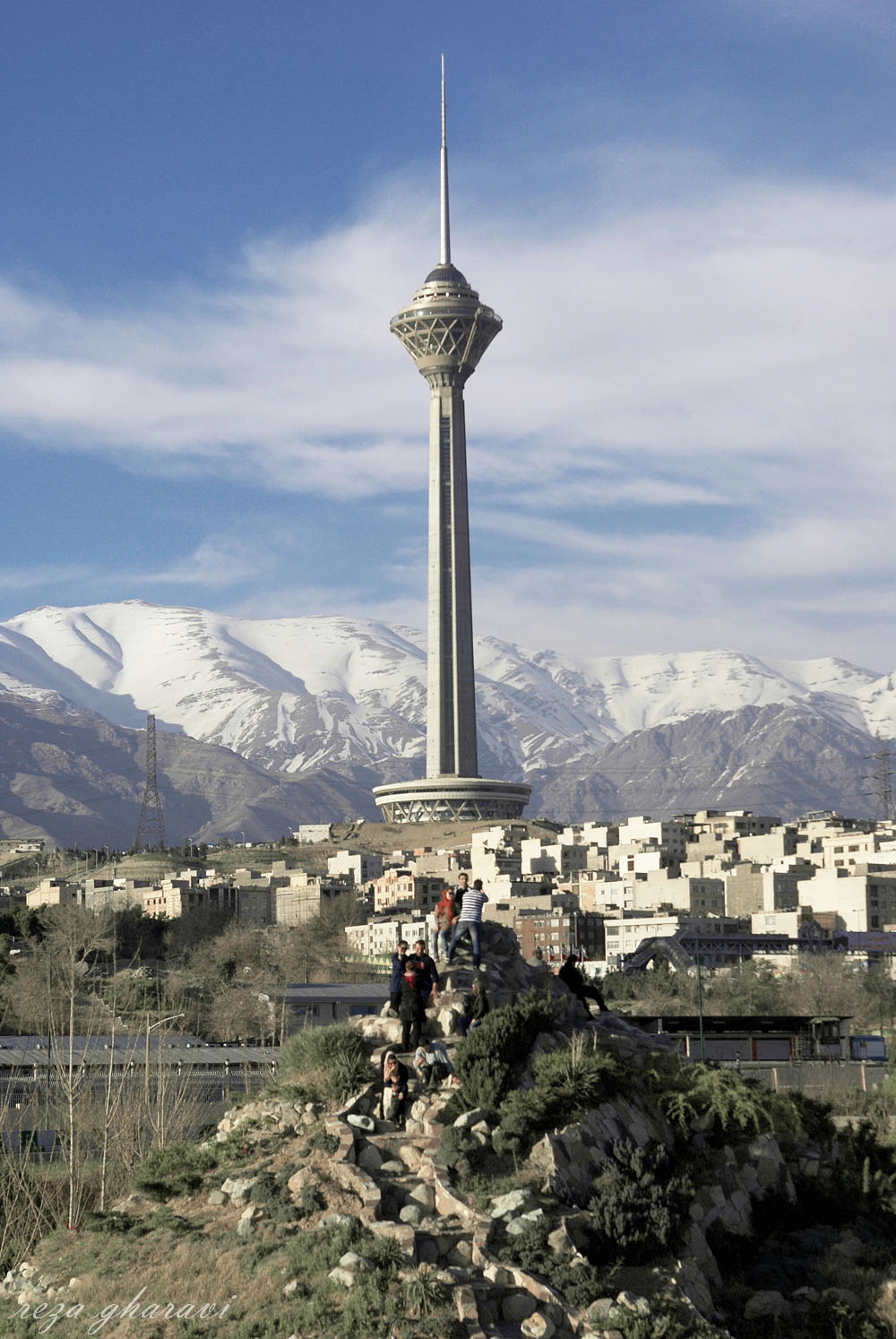 Tower Milad In Tehran By Reza Gharavi Photo 6771446 500px