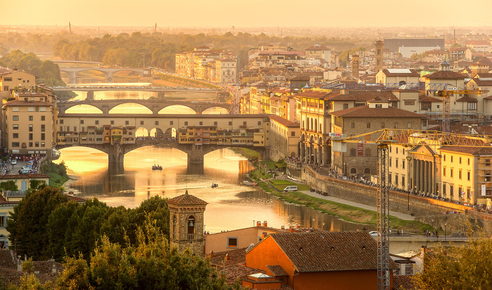 Sunset in Florence