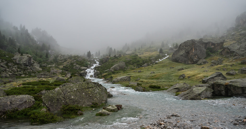 Misty river by Sake Van Pelt on 500px.com