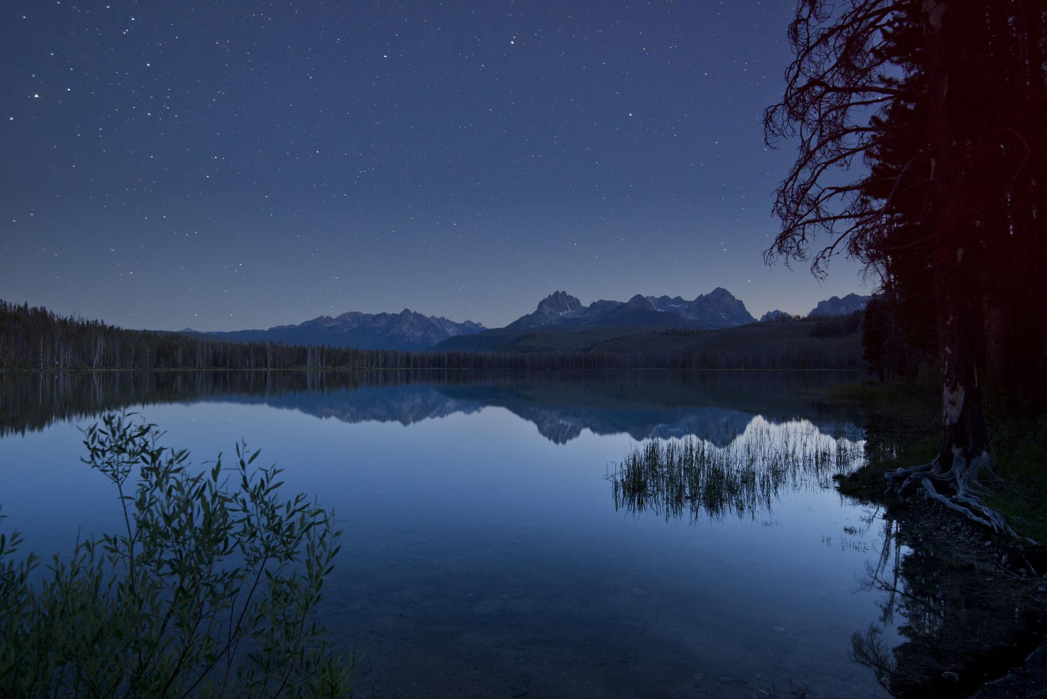 Sawtooth Mountain Twilight