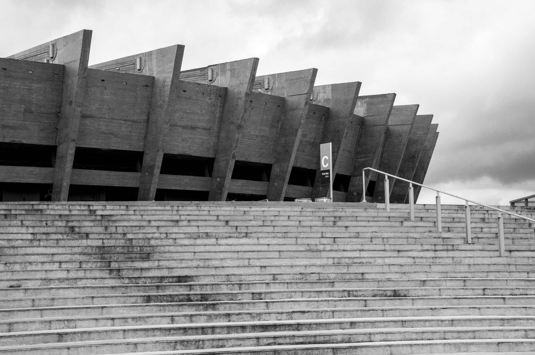 Mineirão Stairs - 2014 Brazil World Cup Stadium