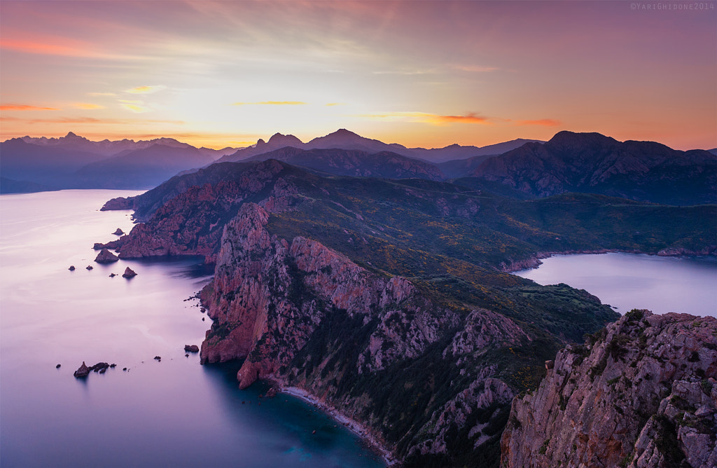 Sunset @ Capo Rosso by Yari Ghidone on 500px.com