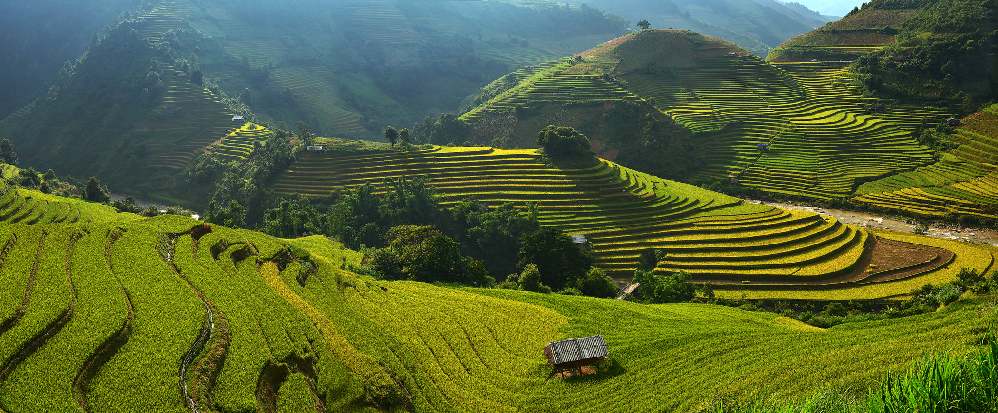 Pano-Rice terraces ( Mu cang chai) by Sarawut Intarob / 500px