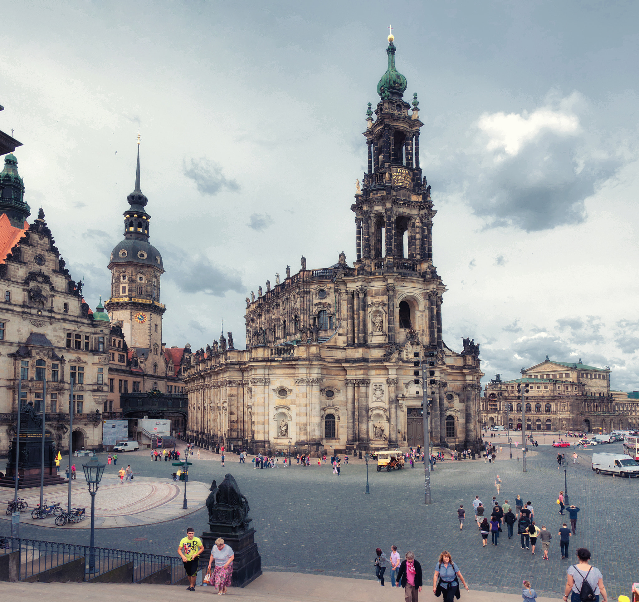 Square in Dresden