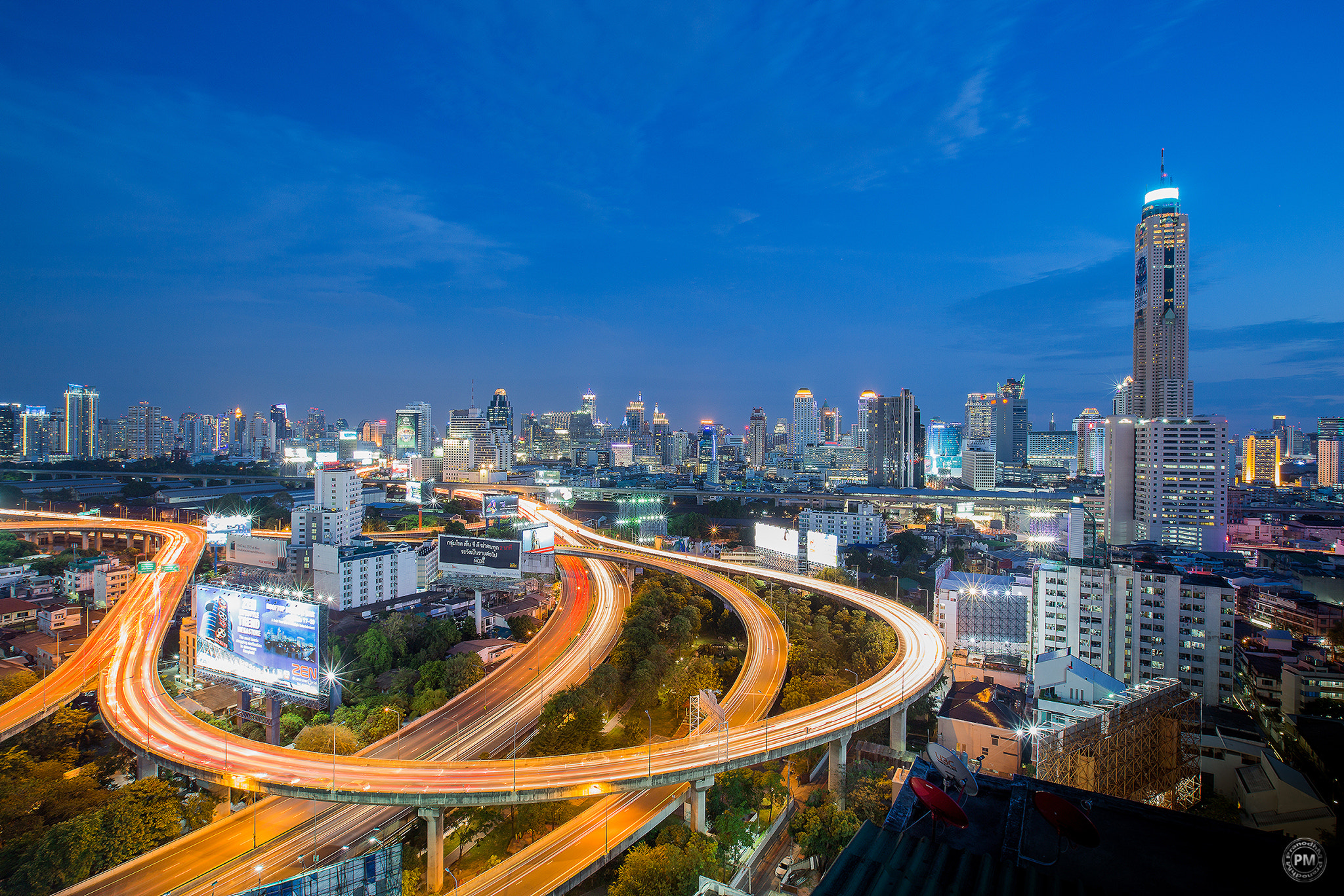 Bangkok in the Blue