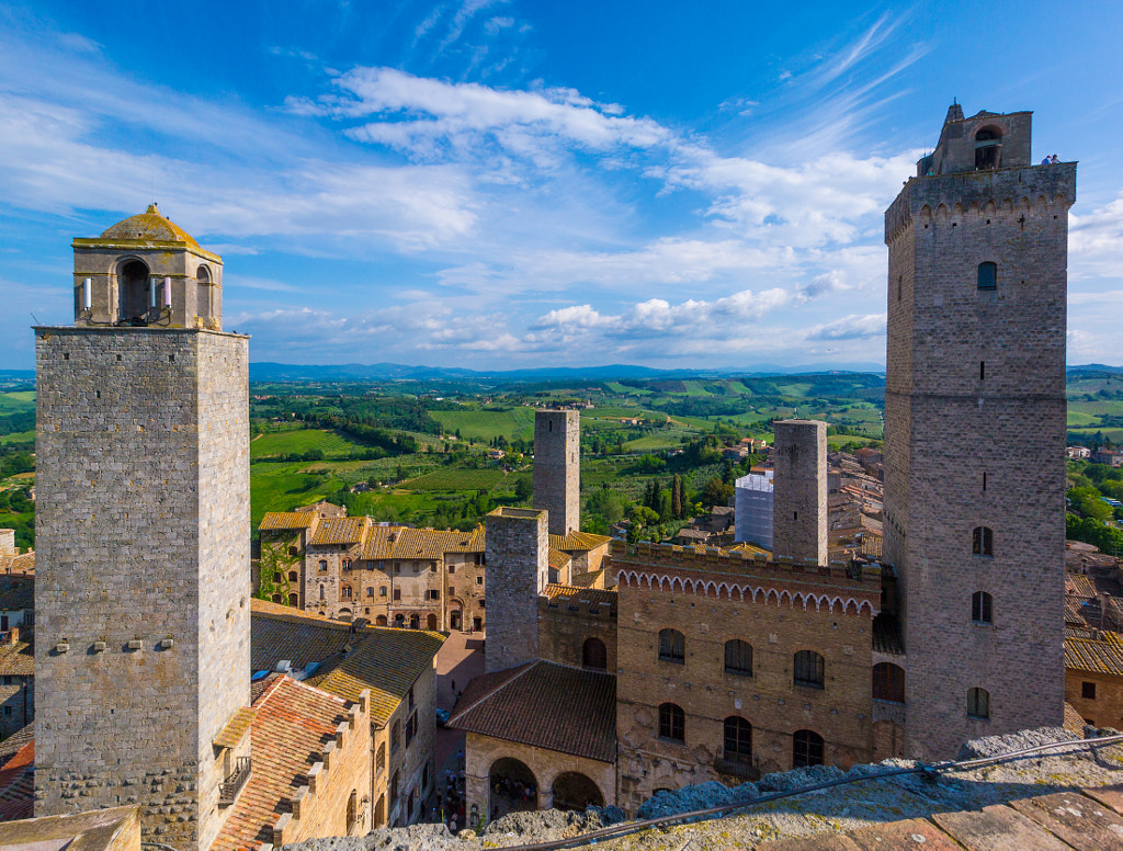 Photograph San Gimignano from Above by Noam Gordon on 500px