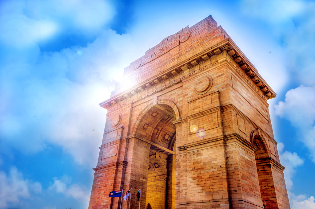 india gate by Harsh  Vardhan Art on 500px.com