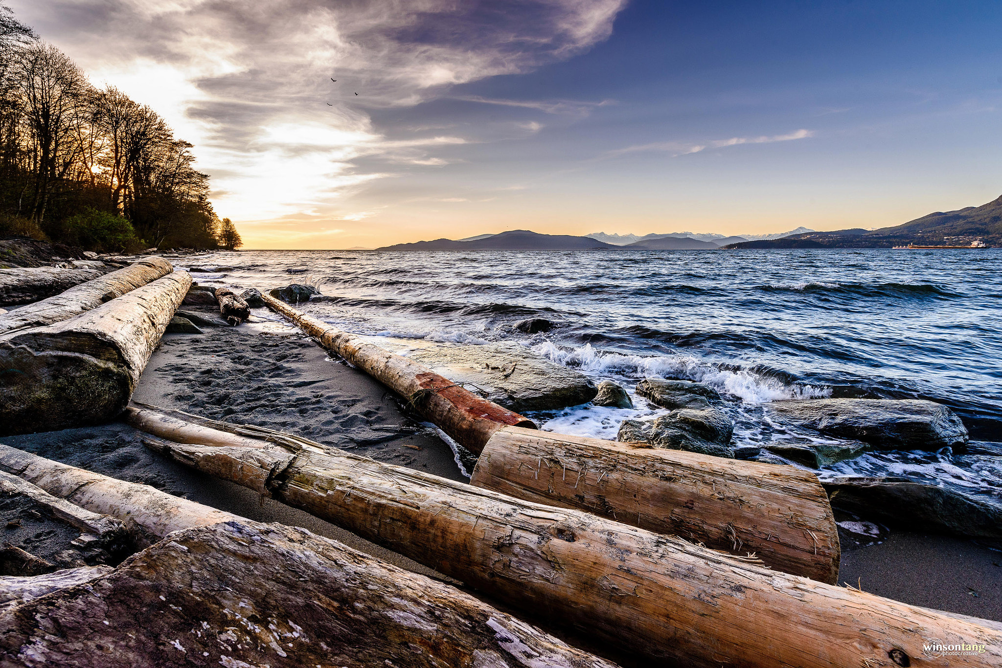 Catching the Waves - Spanish Banks, Vancouver, BC