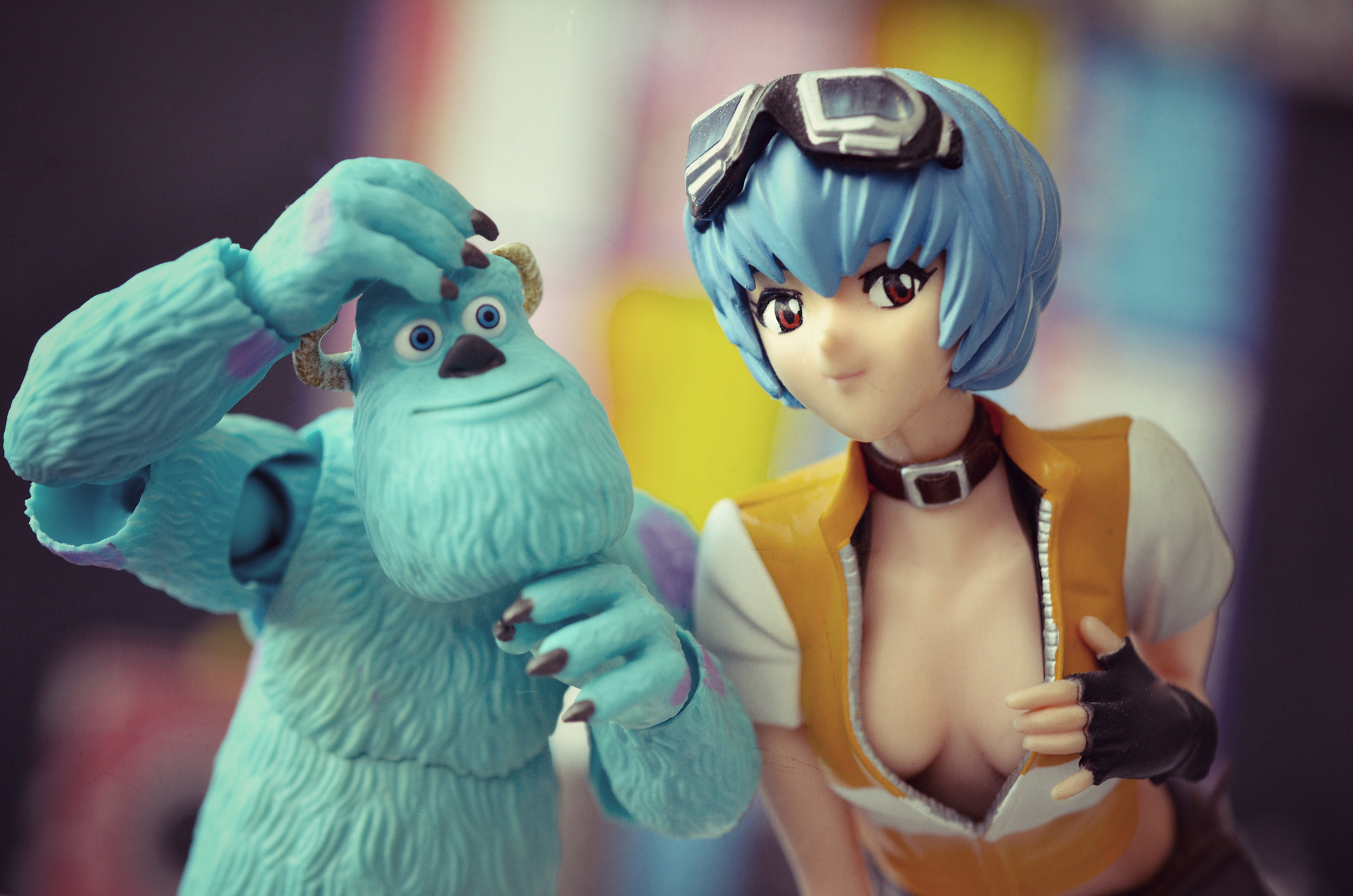Sully and girl