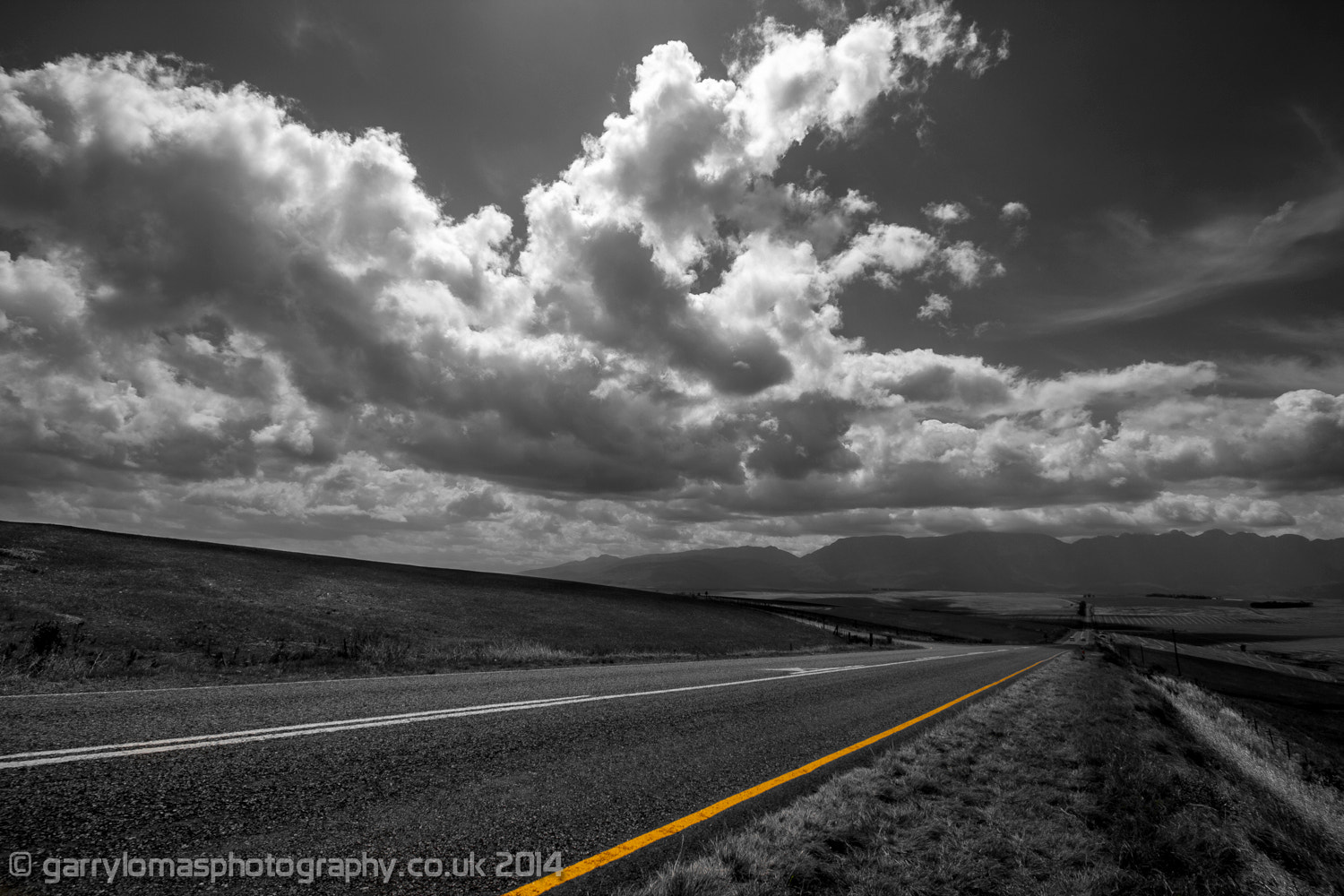 N2 highway, Langeberg mountains, South Africa