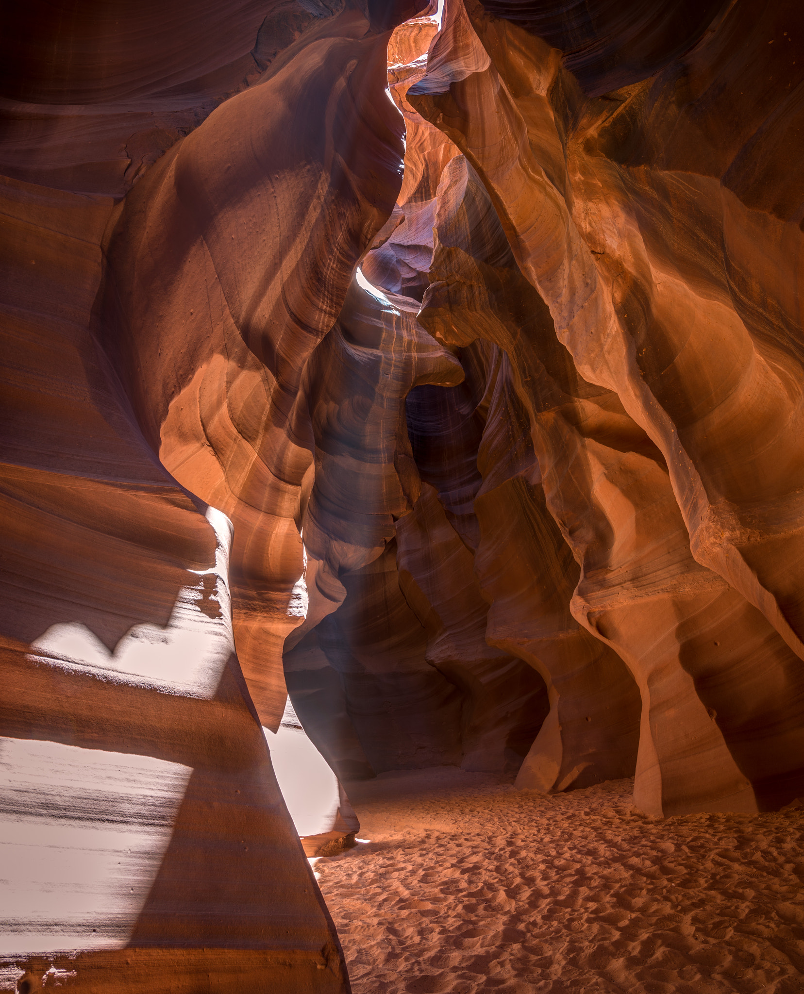 The antelope Canyon