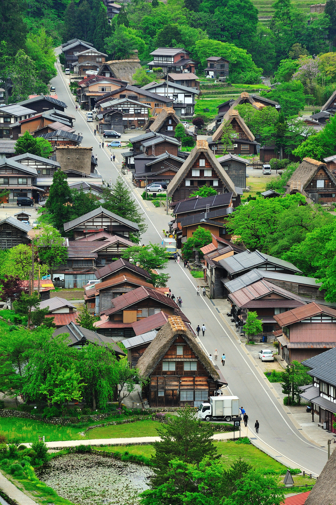 日本白川鄉合掌村