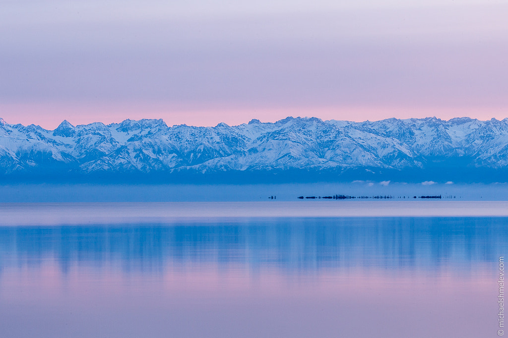 Issyk-Kul lake in the morning by Michael Shmelev on 500px.com