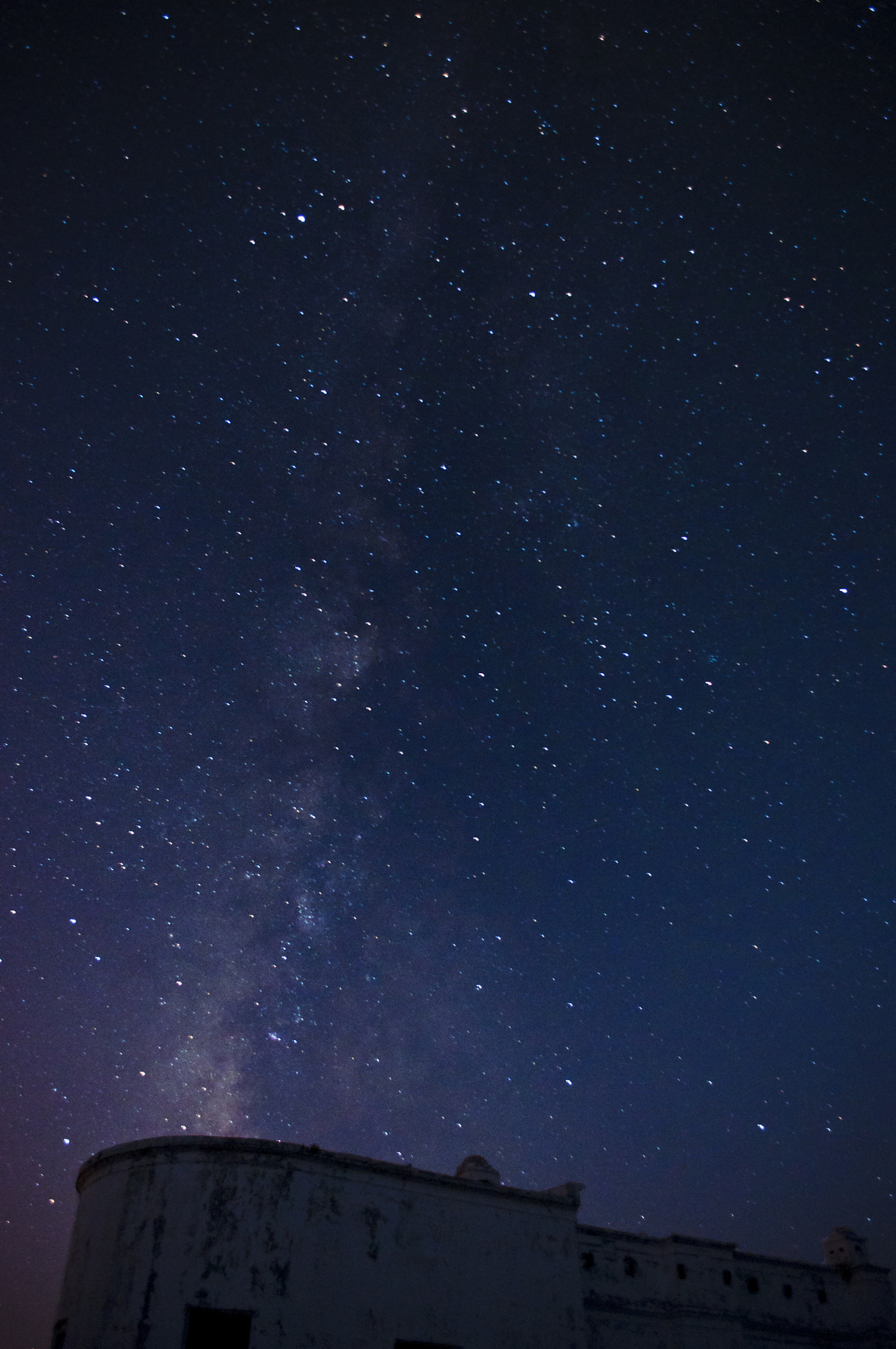 Early morning Milky way