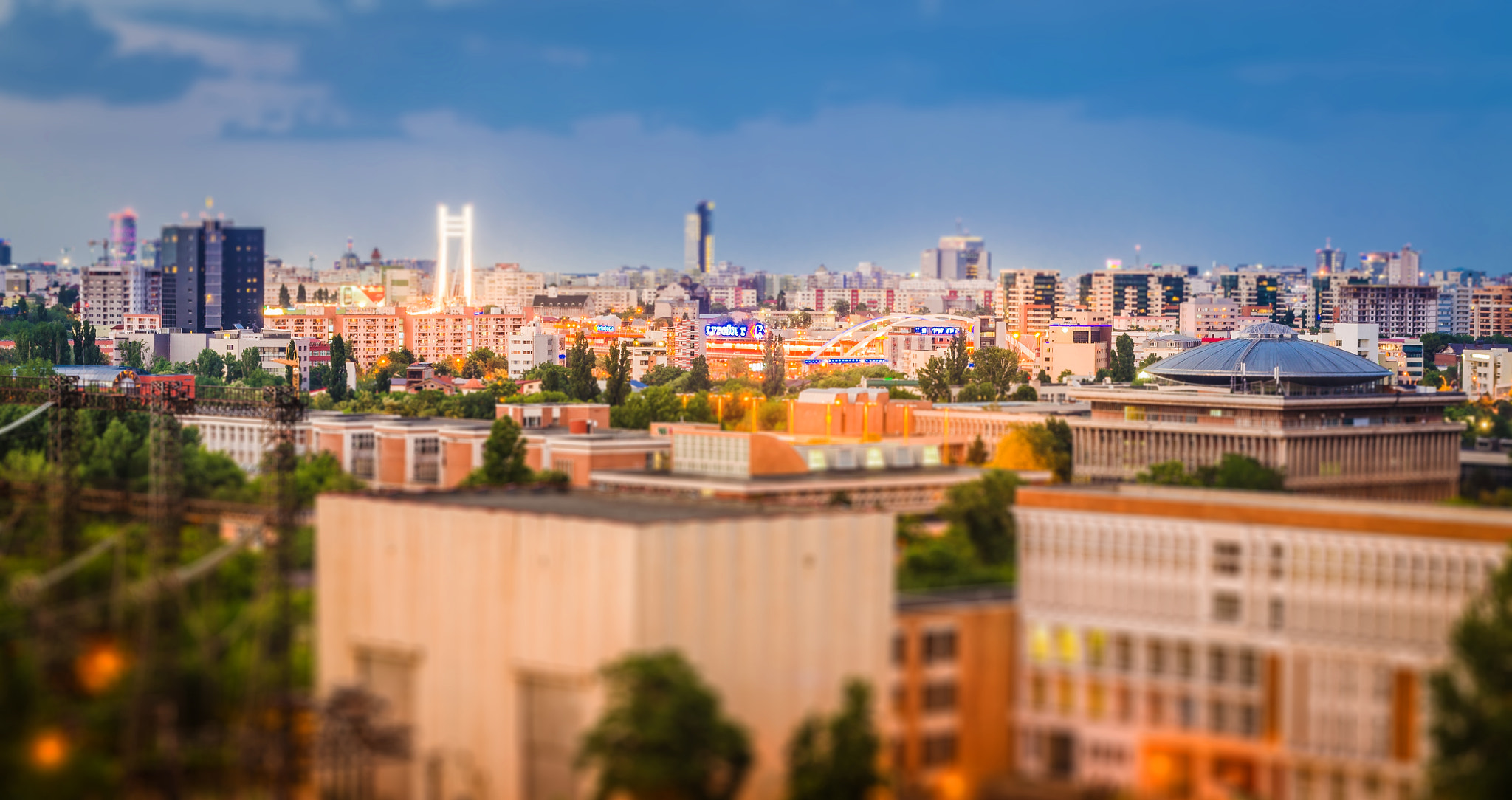 Bucharest Cityscape