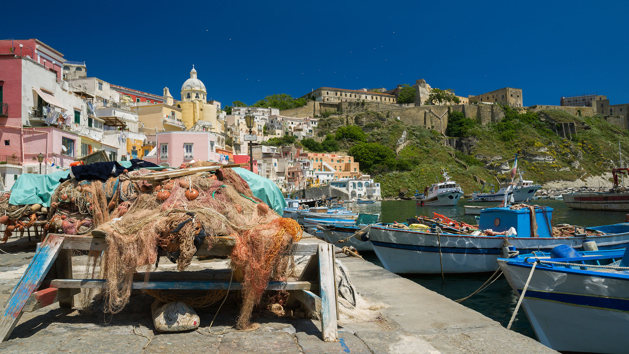 Sony Alpha DSLR-A850 sample photo. Marina di corricella 2 photography