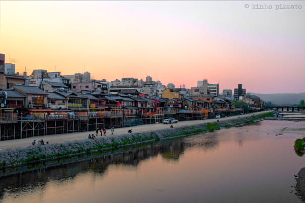 Sunset In Kyoto