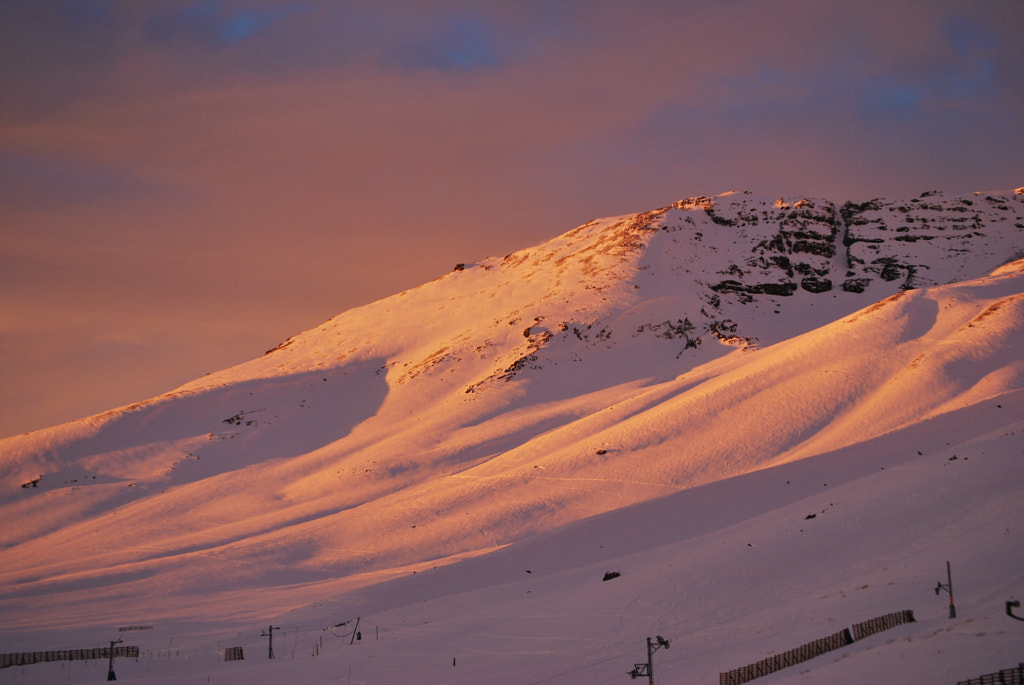 La Parva sunset by Paulo Brandt on 500px.com