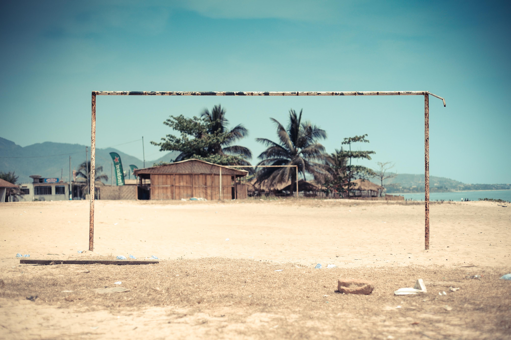 Goal Posts in Freetown