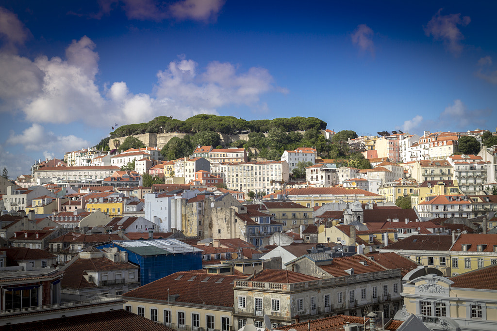 Lisbon At the Rooftop by Luis Jorge on 500px.com