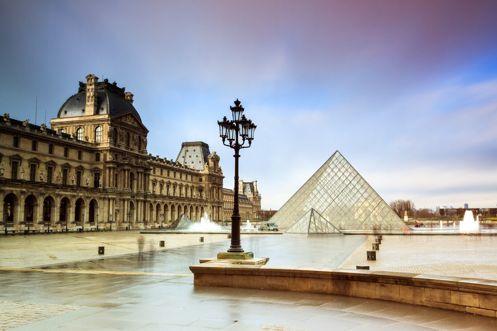 Photograph Rainy Louvre by Dennis van de Water on 500px
