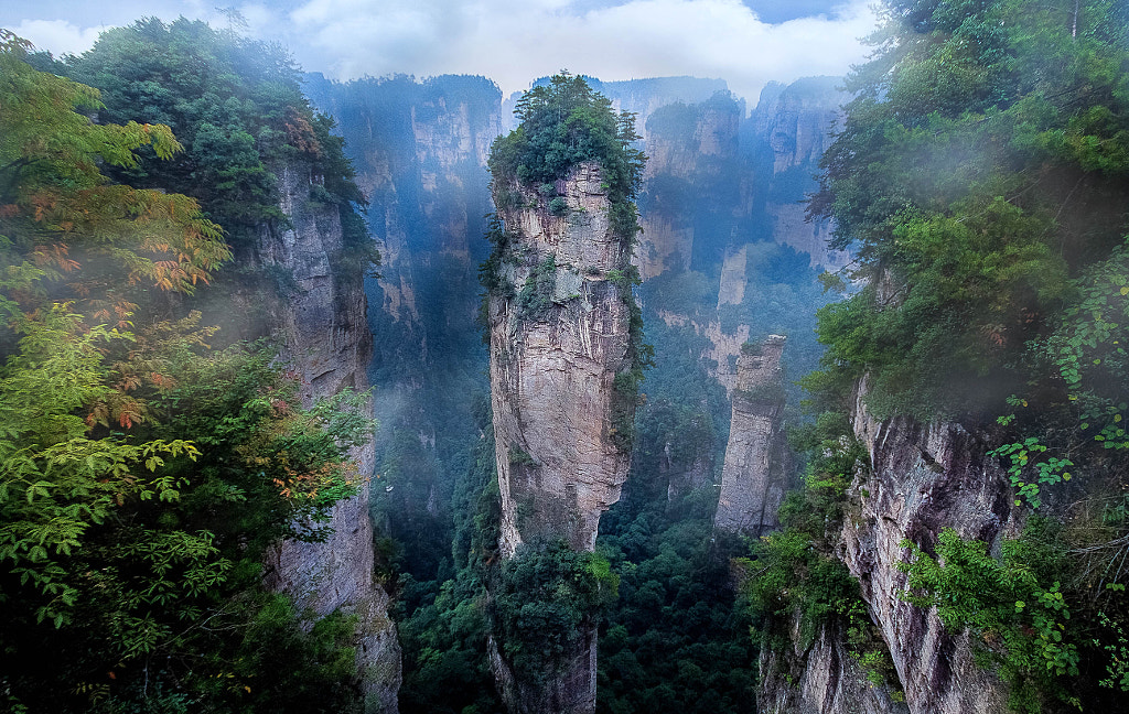 zhangjiajie national forest park by KitchaKron sonnoy on 500px.com