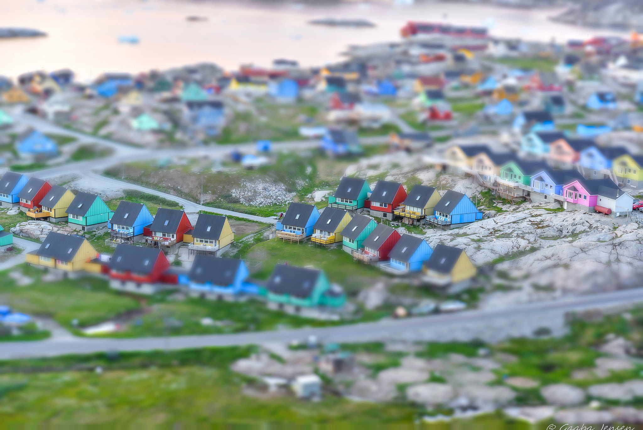 Miniature Colorful Town
