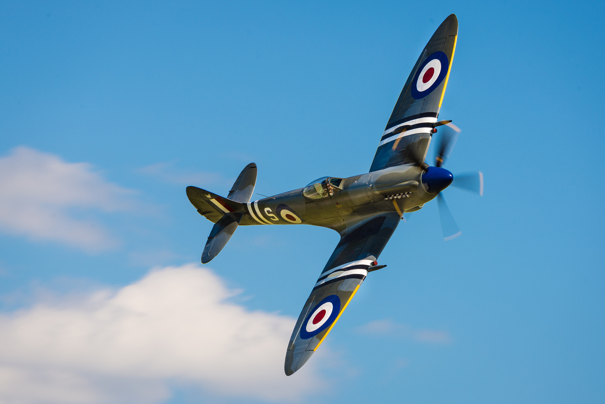 Banking Spitfire