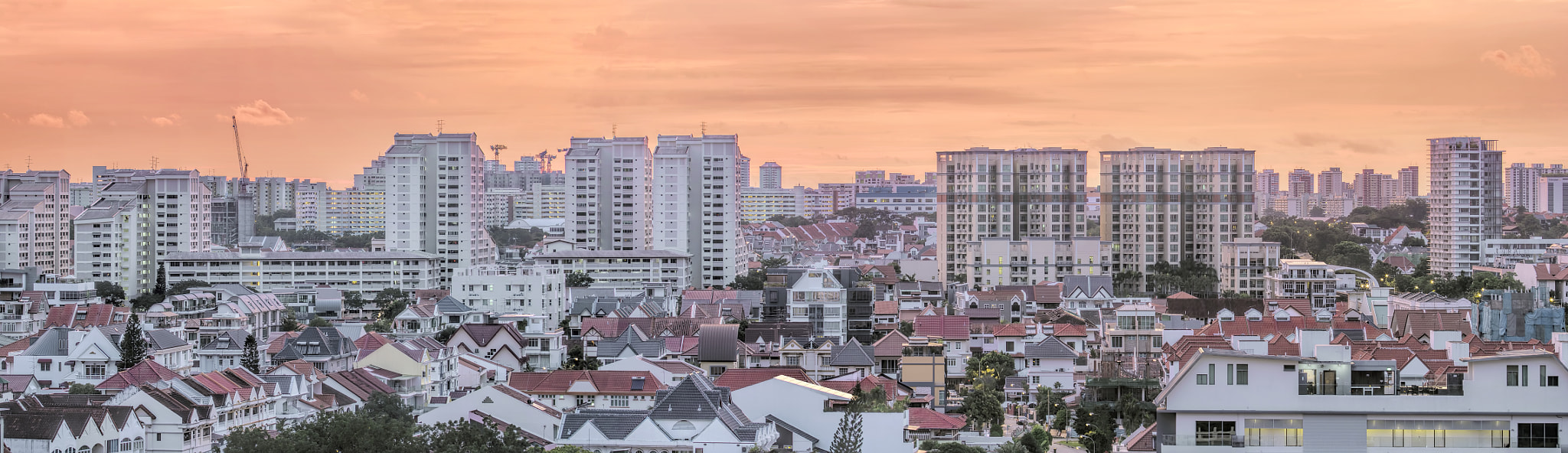 Kembangan Residential Area in Singapore