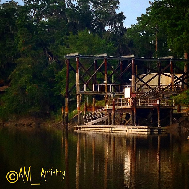 Yesterday's adventures brought us down a tributary off of the Medway River while towing home