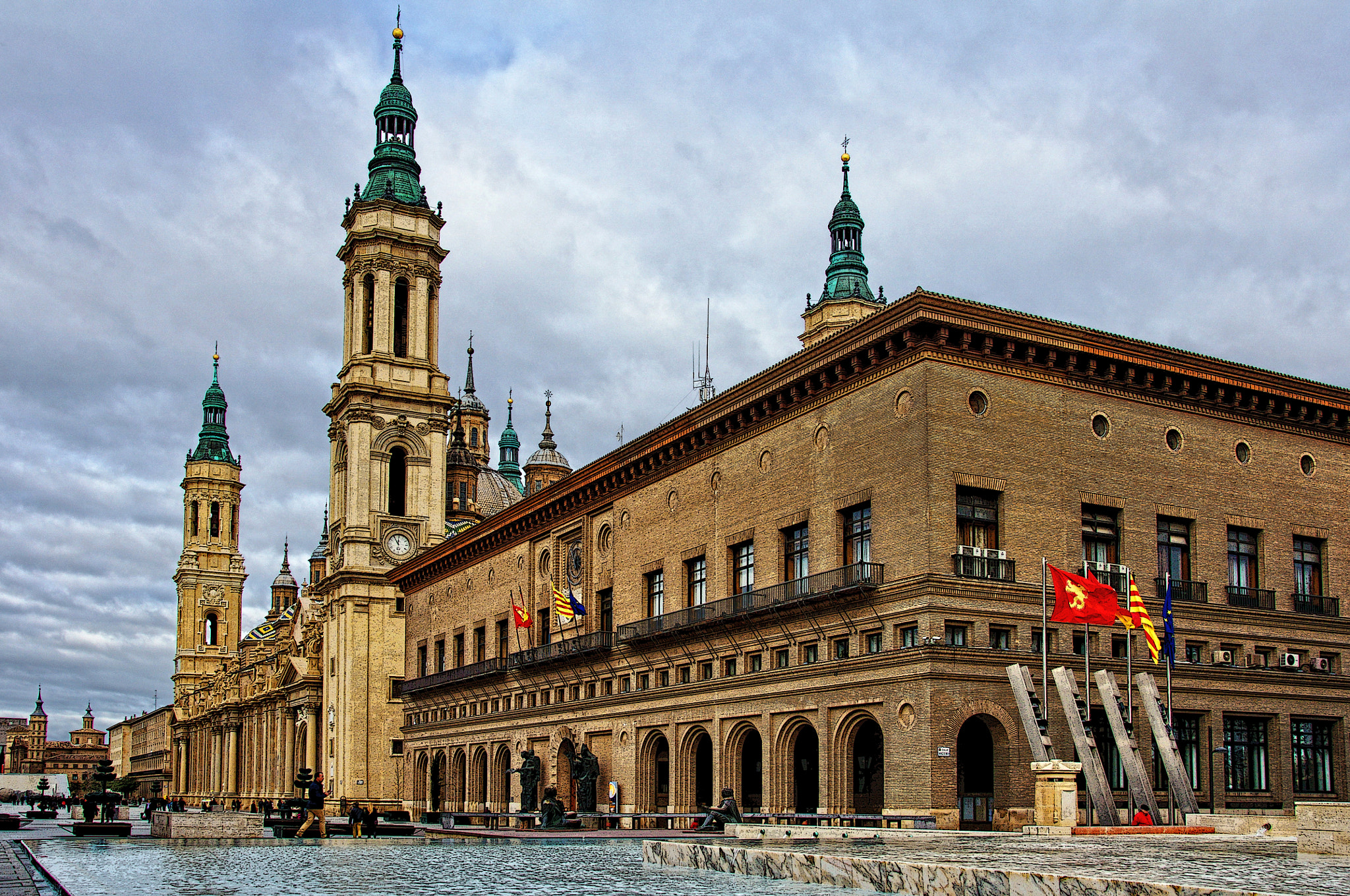 Plaza del Pilar (Zaragoza).