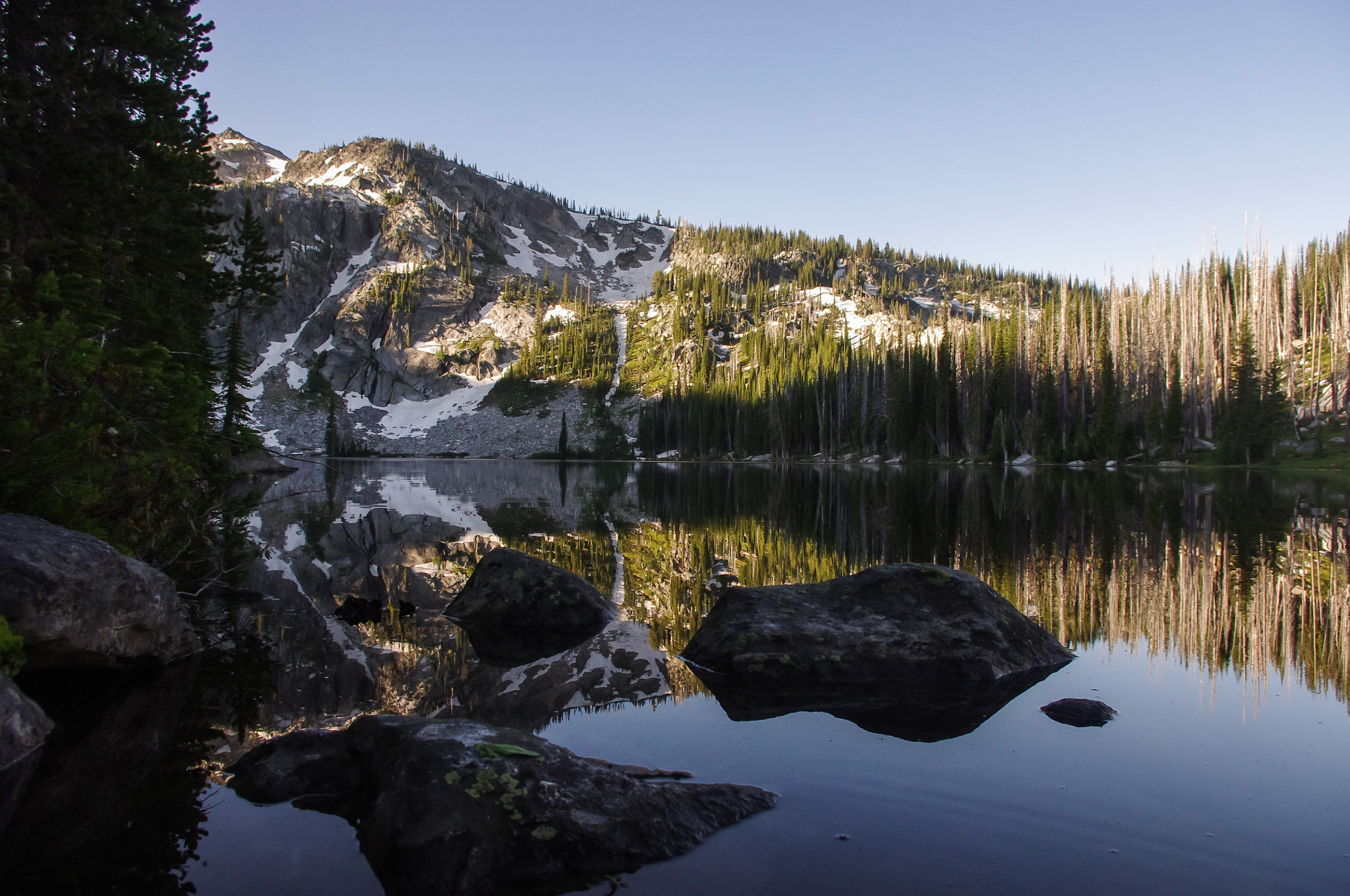 Sunrise reflections